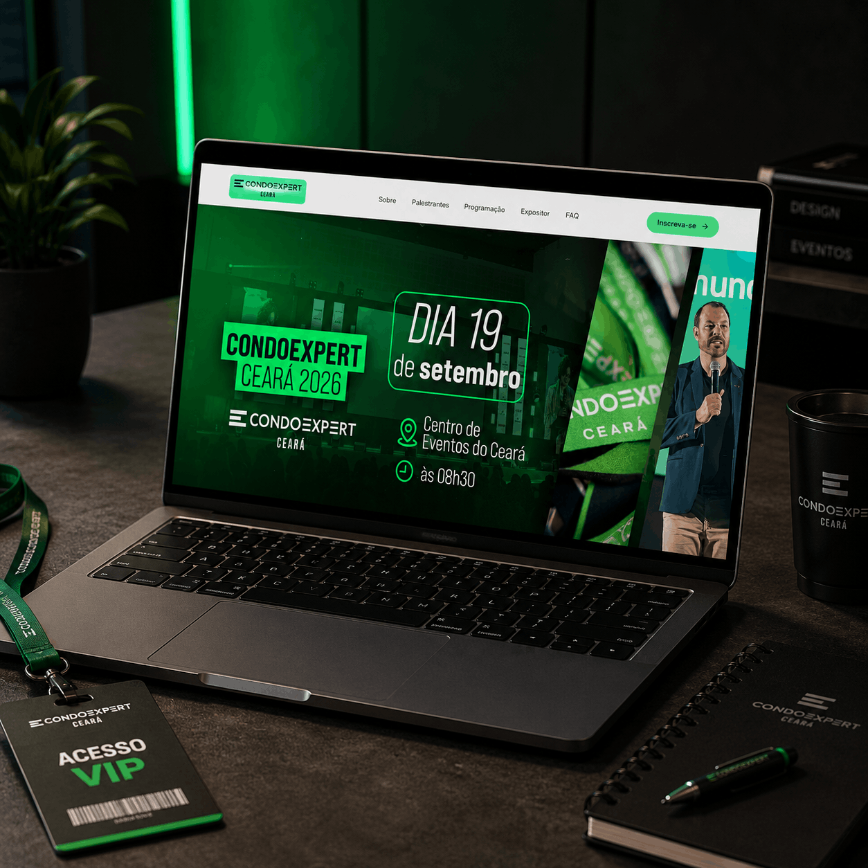 Site desenvolvido pela ZYON WEB para CondoExpert Ceará